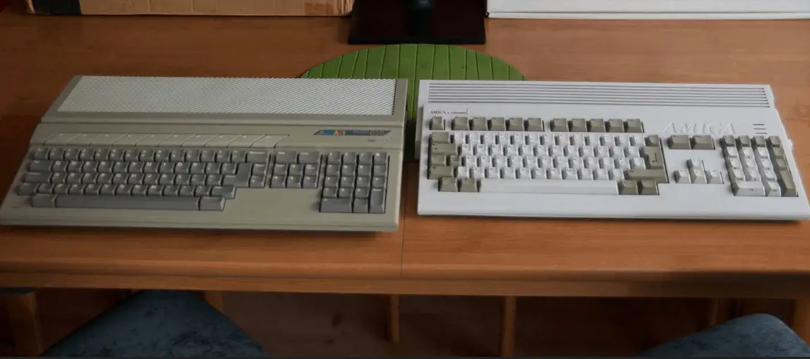 atari falcon vs amiga 1200