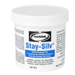 Harris SSWF1 Stay Silv Brazing Flux, 1 lb. Jar, White