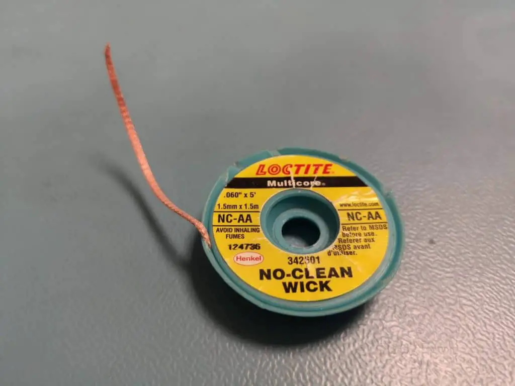 how to use solderwick