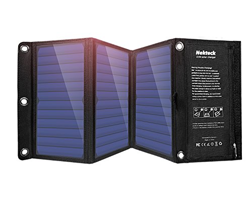 The Best Portable Power for Camping and Backpacking in 2020 5 Nekteck 21W Portable Solar Panel