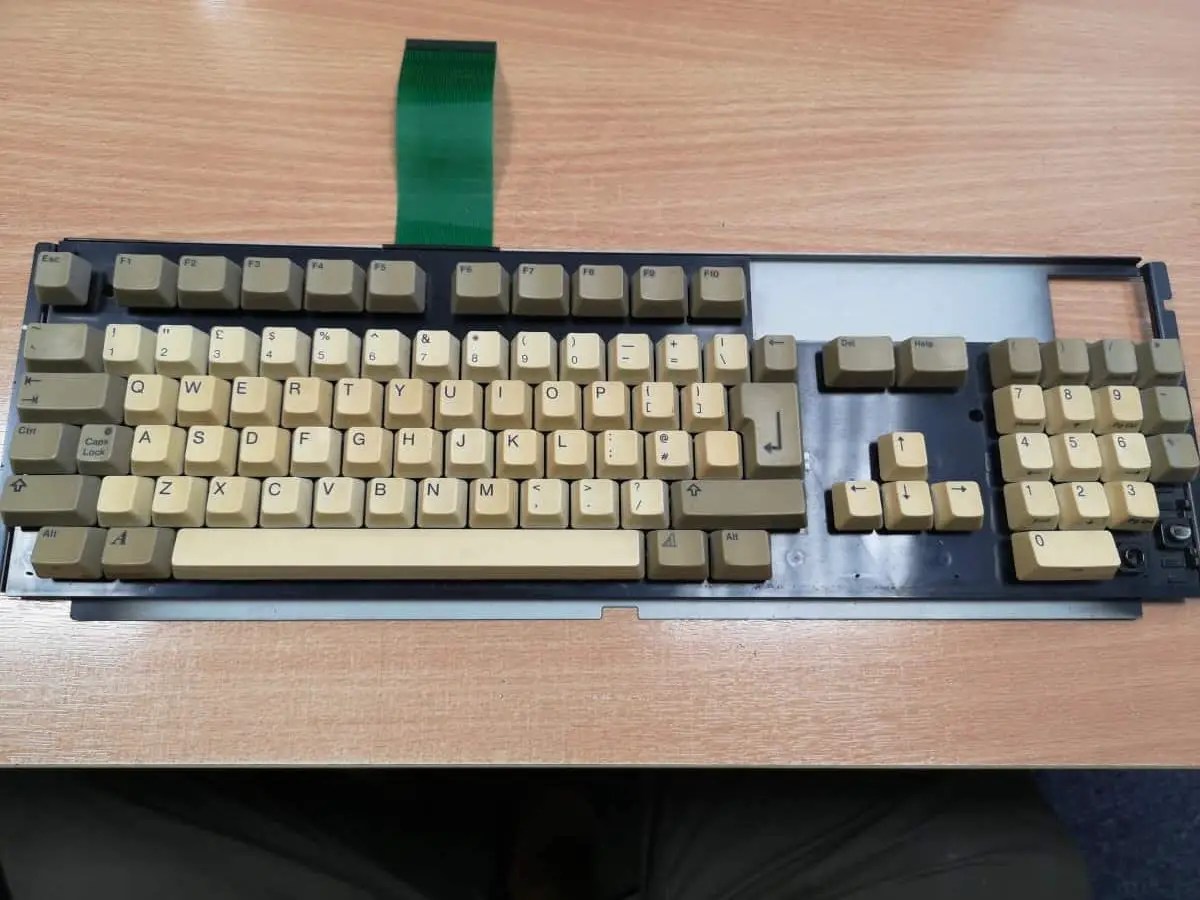 amiga 1200 keyboard repair and restoration