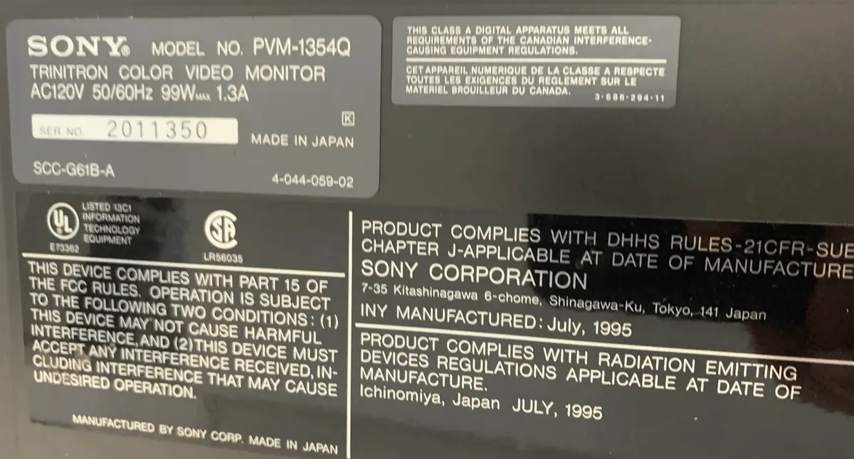 PVM and BVM monitors comparison