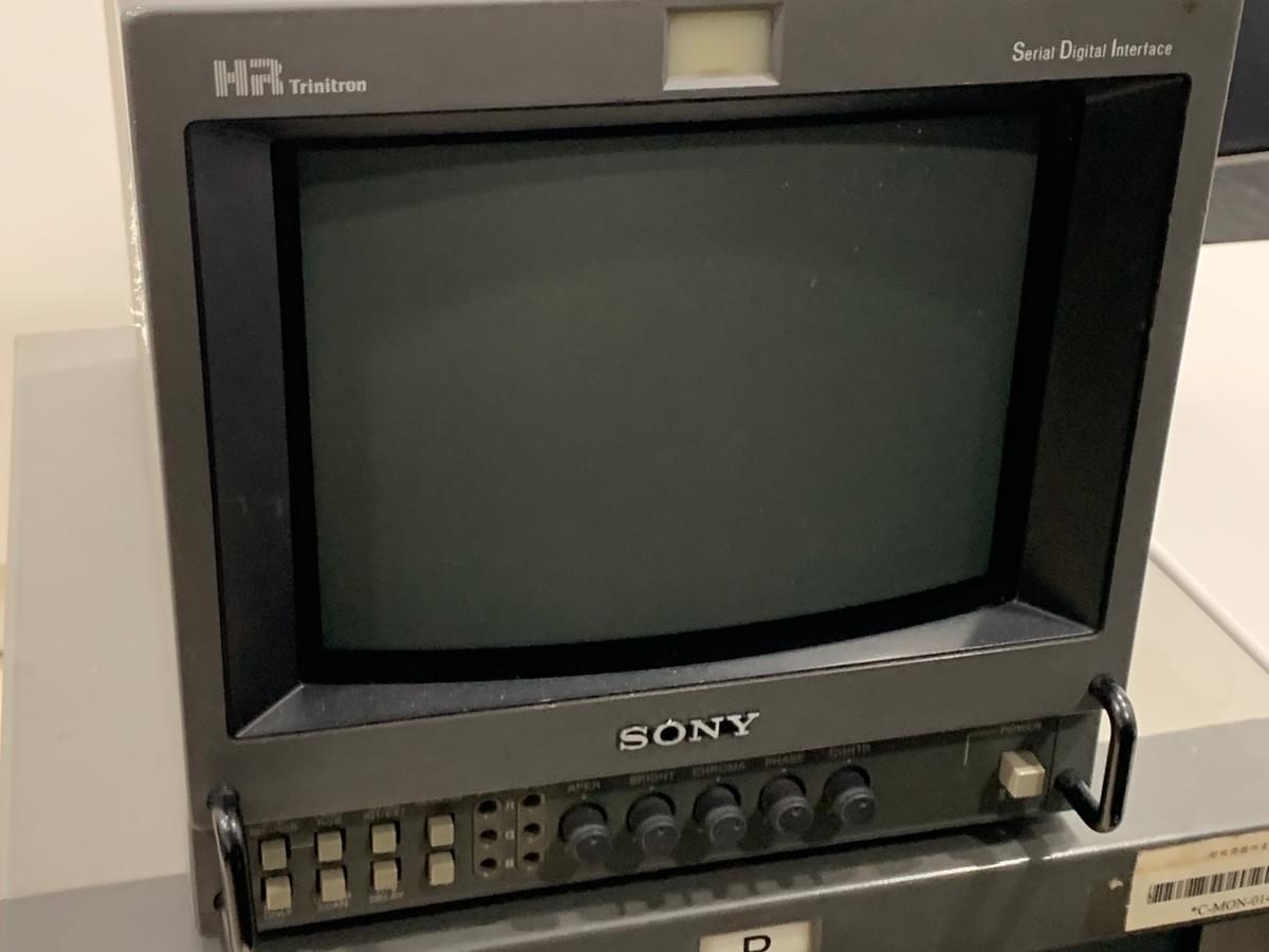 Retro gaming setup with BVM