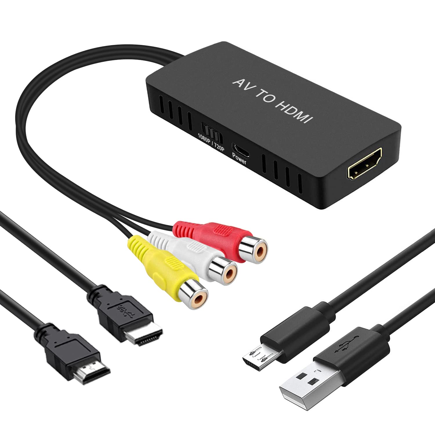 RuiPuo RCA to HDMI Converter