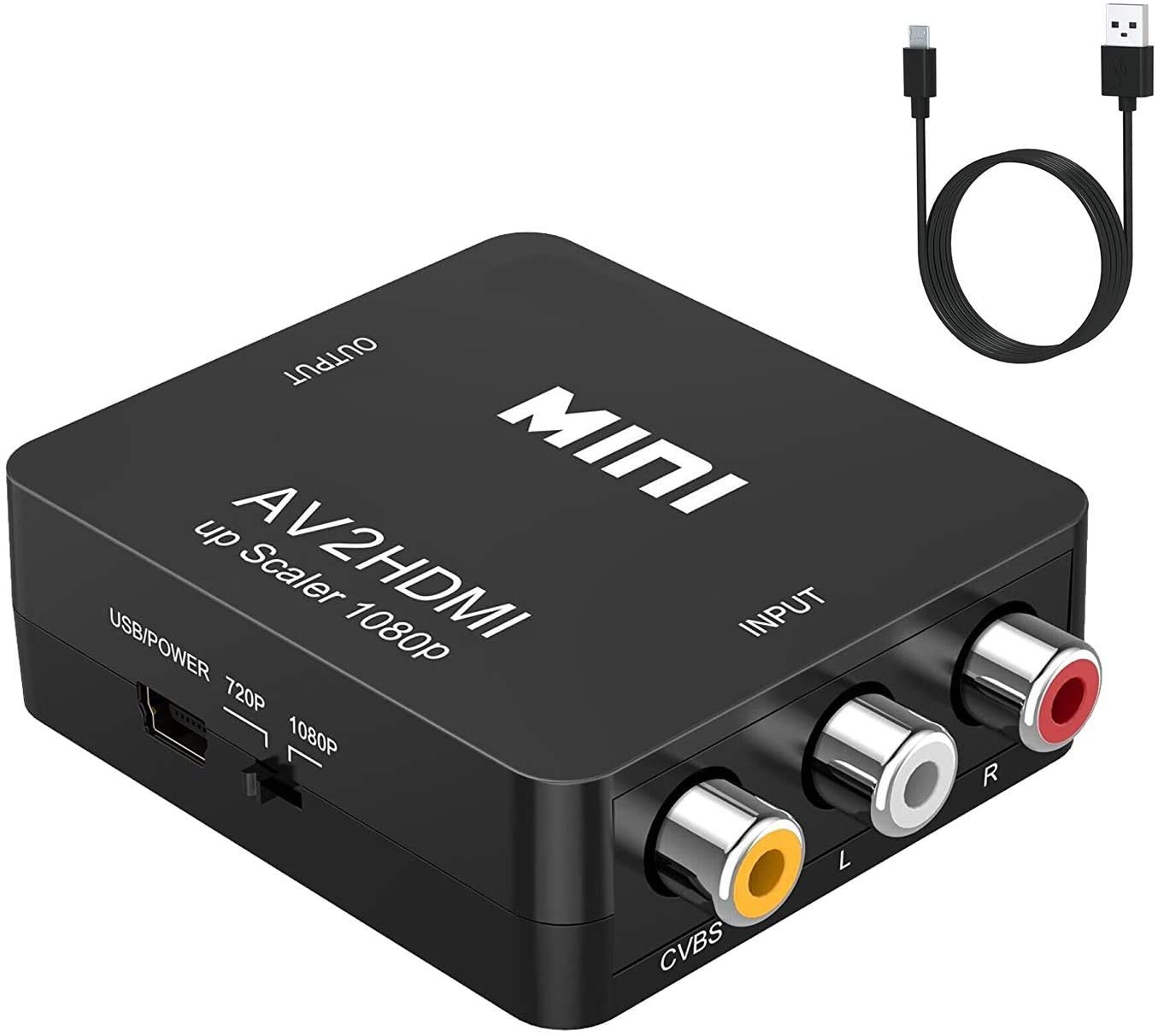 GOXMGO RCA to HDMI Converter