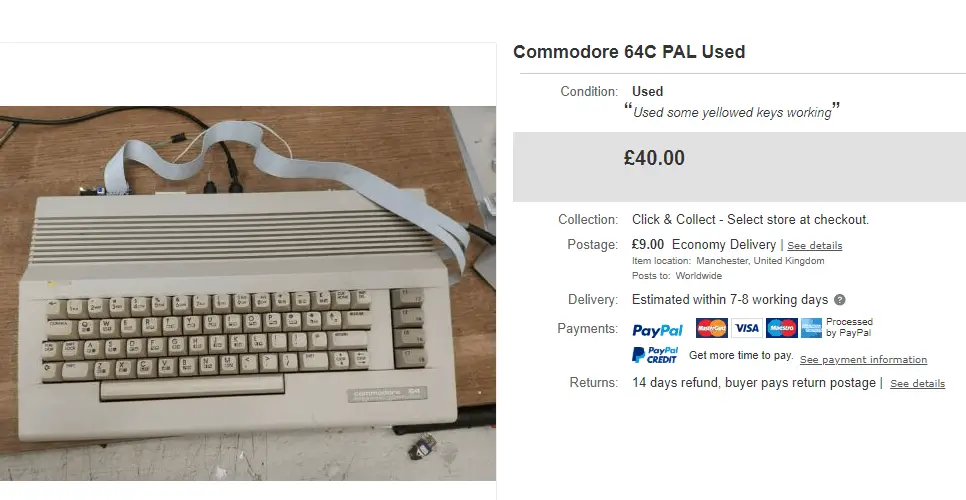 How Much is a Commodore 64 Worth today