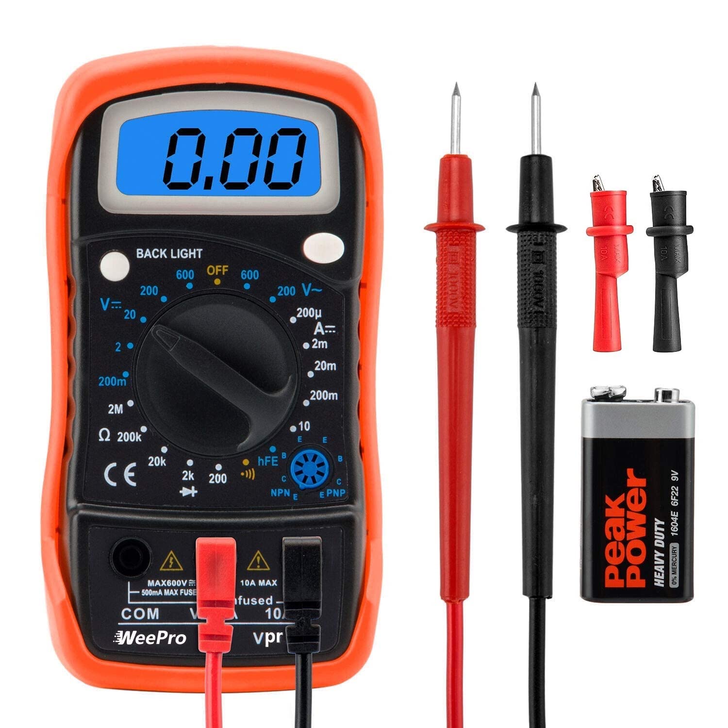 WeePro Vpro850L Digital Multimeter