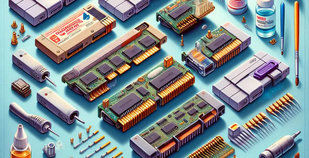 NES, SNES, and Sega Cartridge Pin Corrosion: Diagnosis and Deep Cleaning Methods