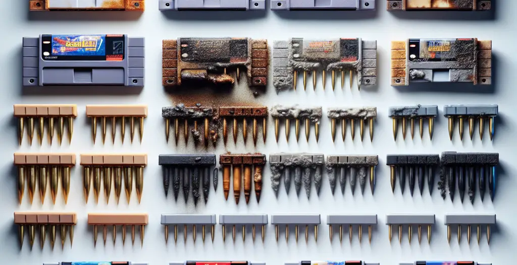 NES, SNES, and Sega Cartridge Pin Corrosion: Diagnosis and Deep Cleaning Methods