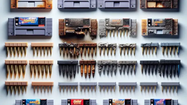 NES, SNES, and Sega Cartridge Pin Corrosion: Diagnosis and Deep Cleaning Methods