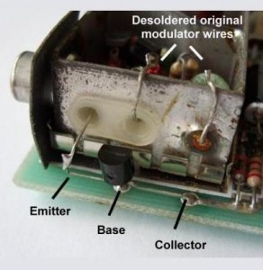 ZX Spectrum Composite Mod Transistor